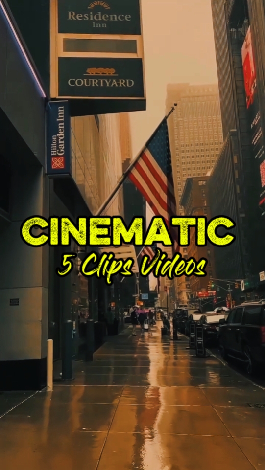 5 Clips Cinematic 