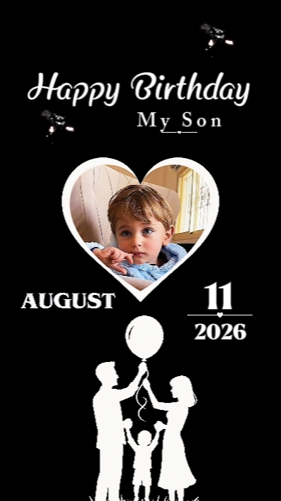FILS ANNIVERSAIRE 11 AOÛT