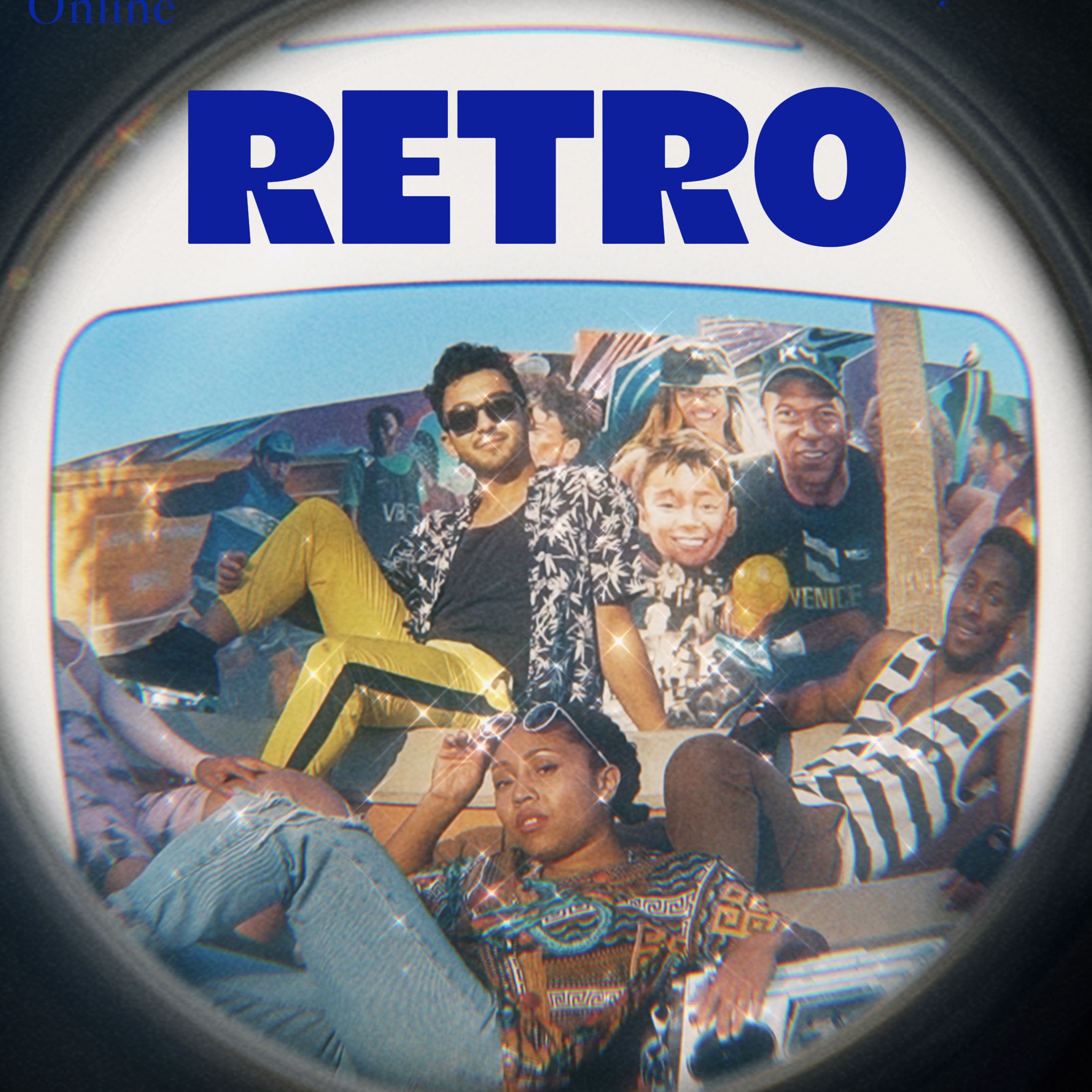 Retro fisheye template
