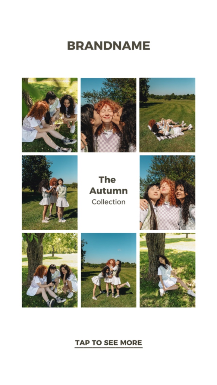 Autumn Clothing Display TikTok Style