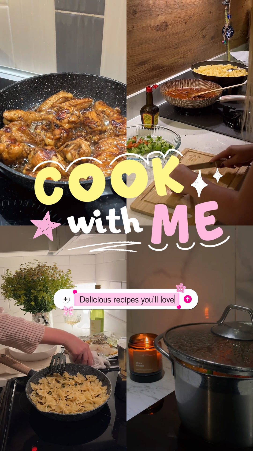 Cozinhe comigo introdução