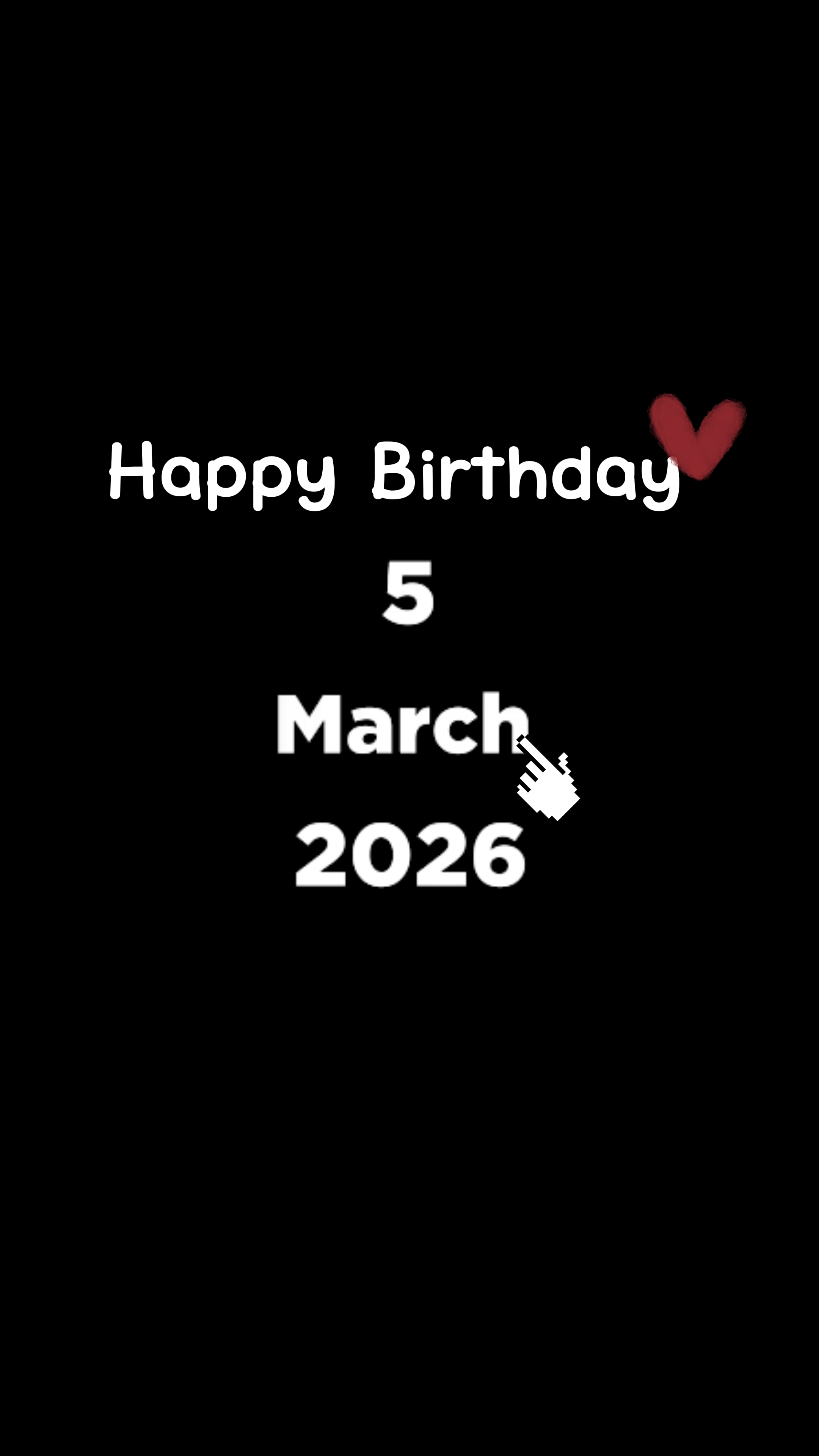 MI CUMPLEAÑOS 5 DE MARZO