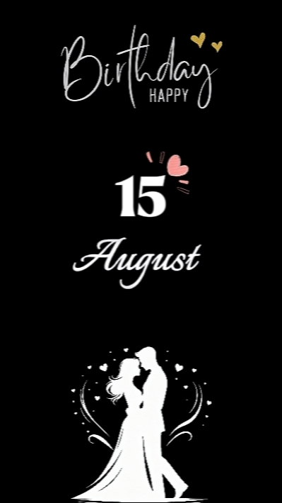 HBD HUSBAND 15 AUGUS