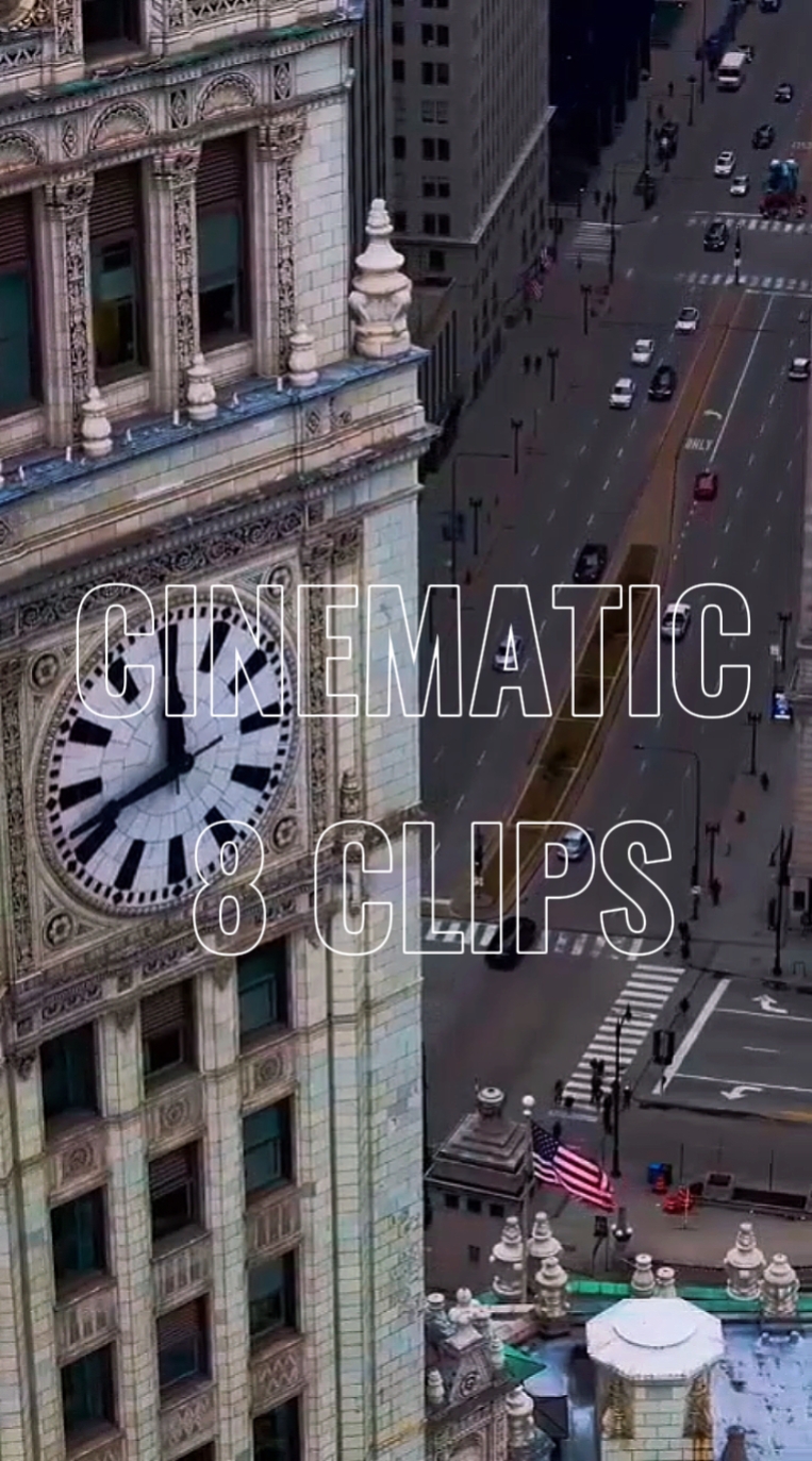 CINÉMATIQUE 8 CLIPS 