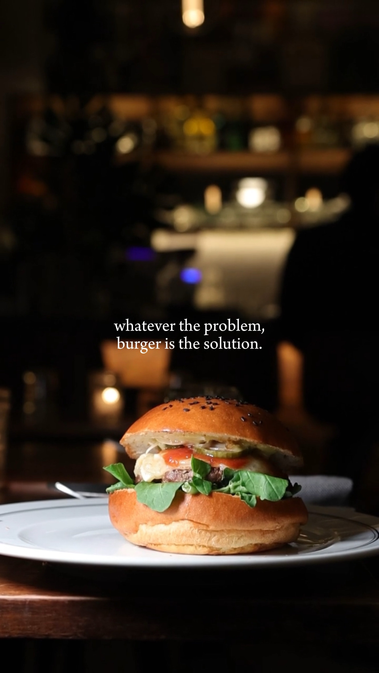 burger is solution