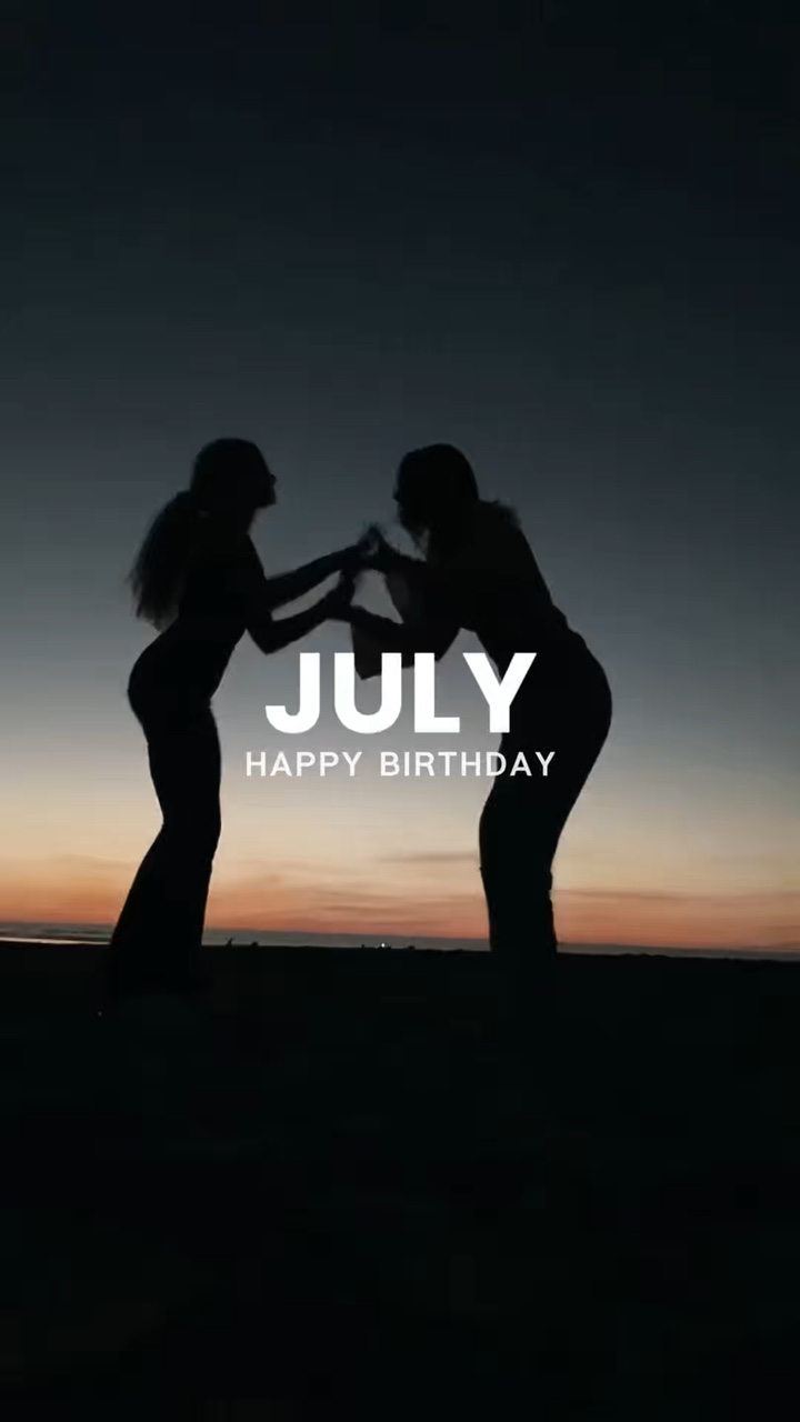 July happy birthday