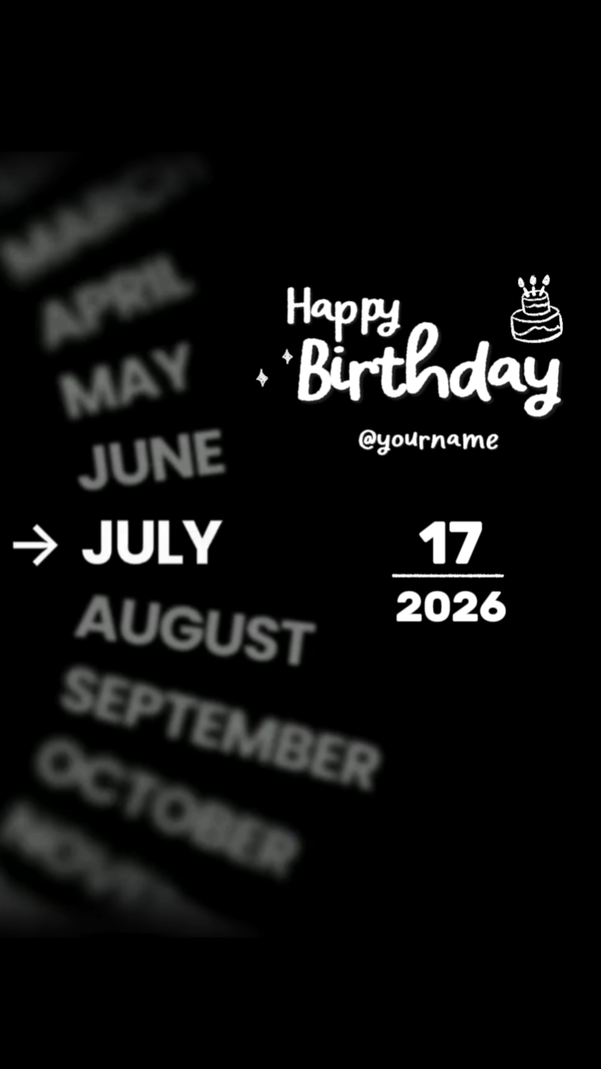 Feliz Aniversário 
