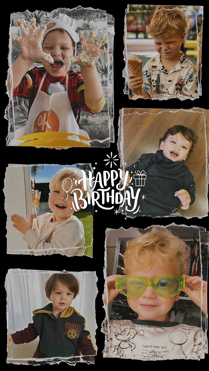 Anniversaire mon bébé