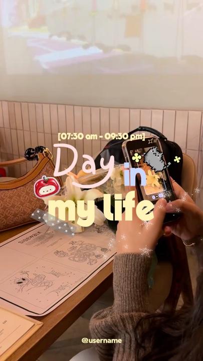 Intro du jour dans ma vie