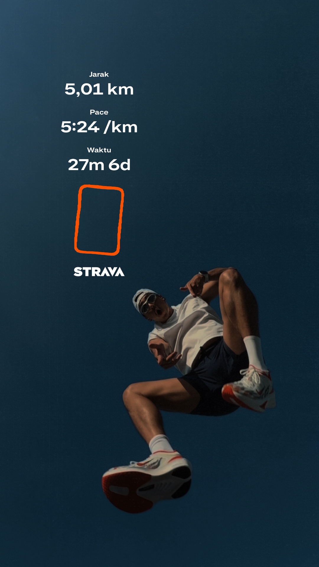 Tendencia de carrera de Strava
