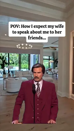How I expect my wife