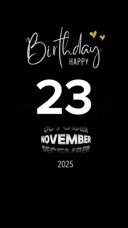 hbd 23 November 2025