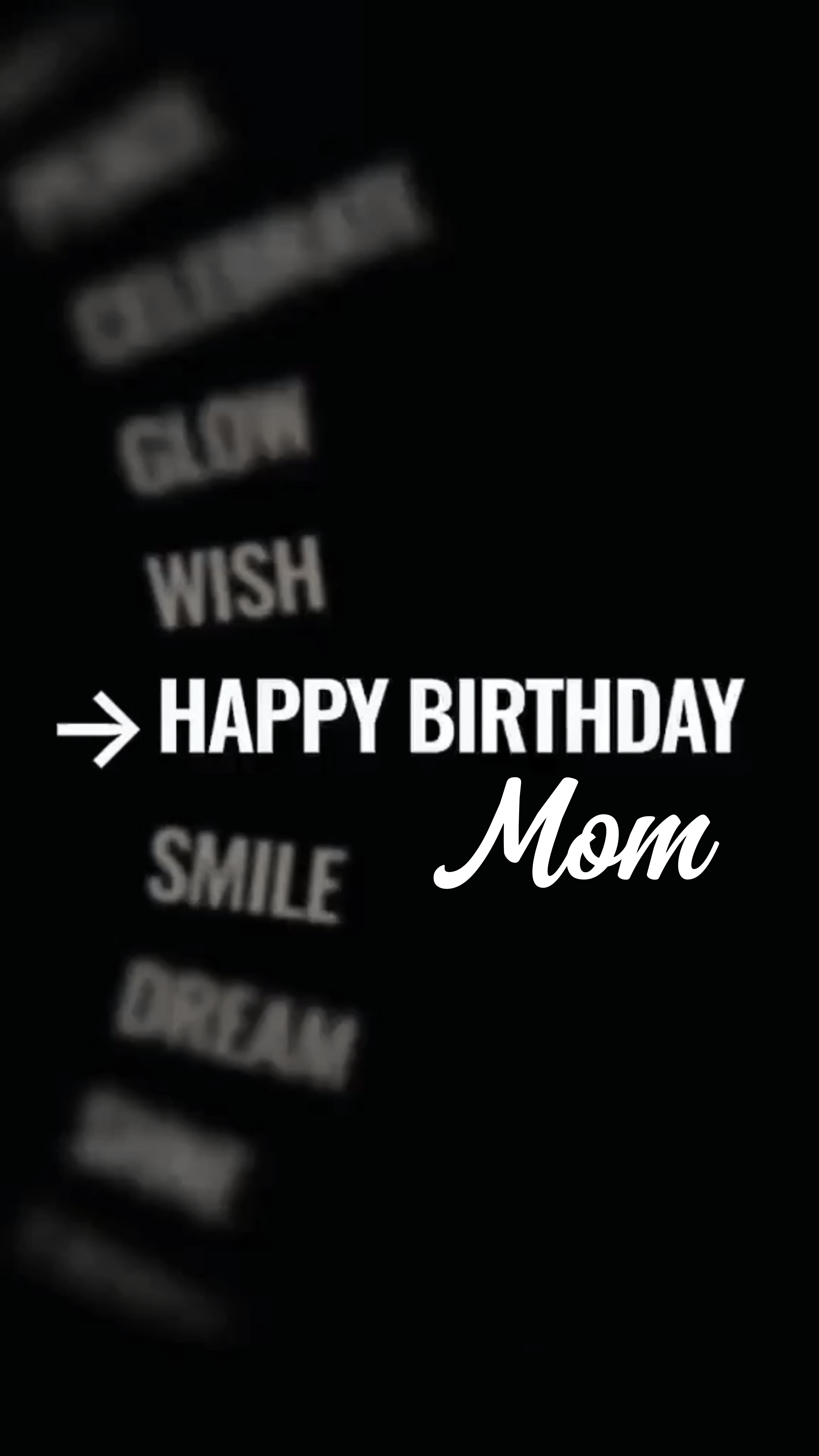 Selamat ulang tahun Ibu