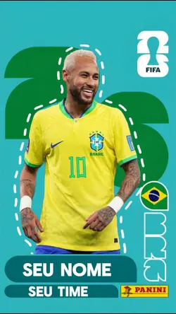 Sua carta da copa 26