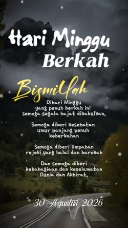 Hari Minggu Berkah