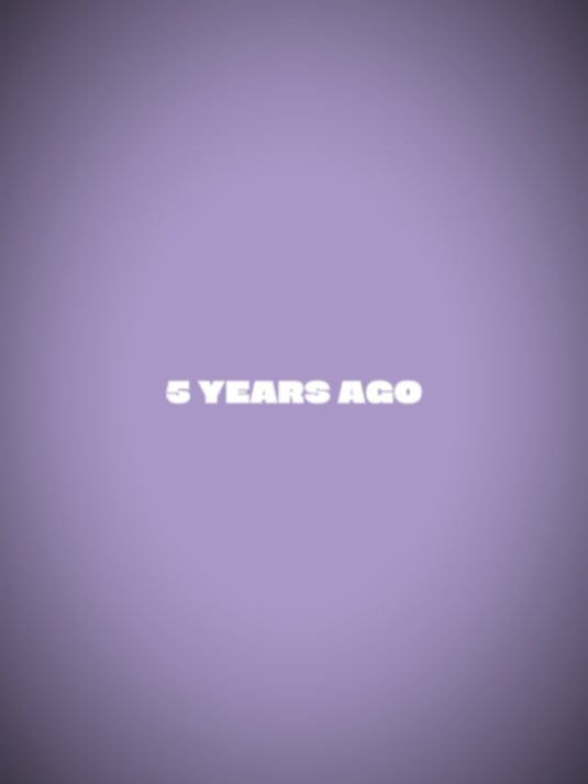 5 anos atrás