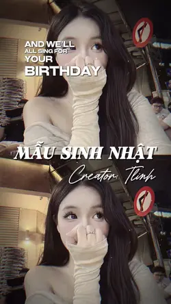 MẪU SINH NHẬT 