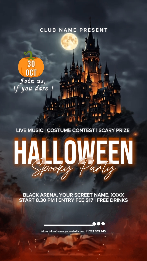 Invitación De Halloween