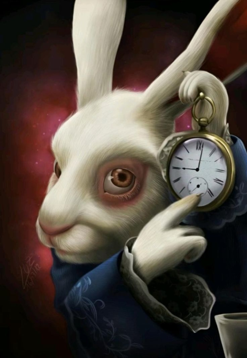 weißer Hase 