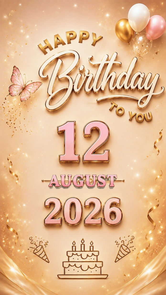 Aniversário de 12 de agosto