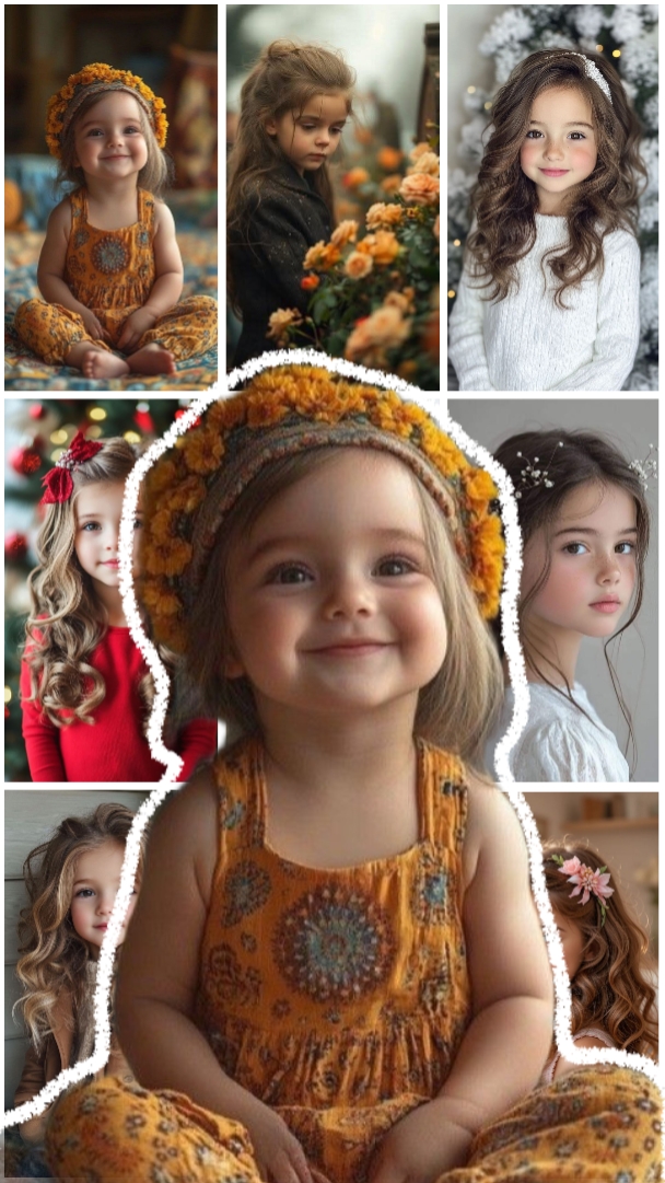 baby photo collage