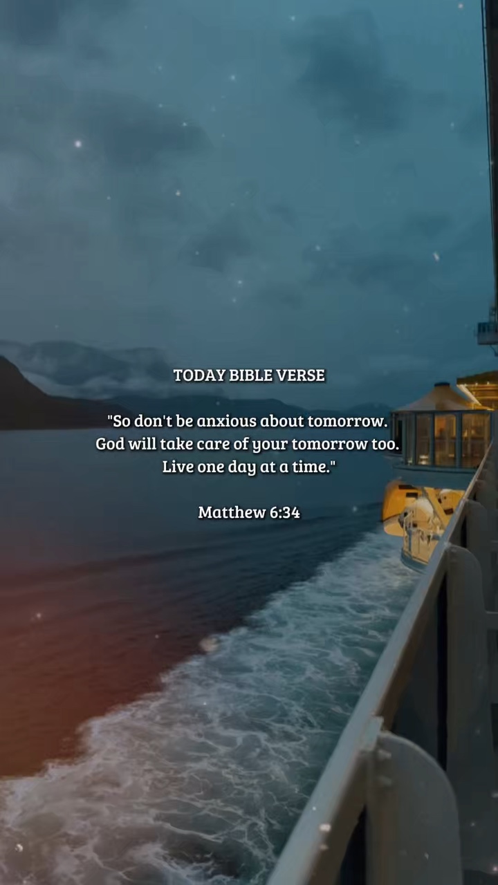 Mateo 6: 34