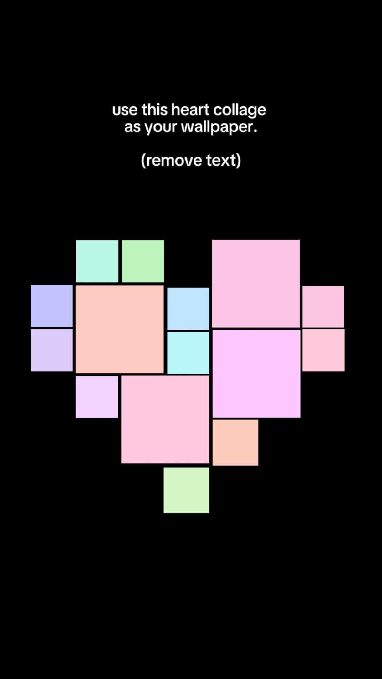 heart collage