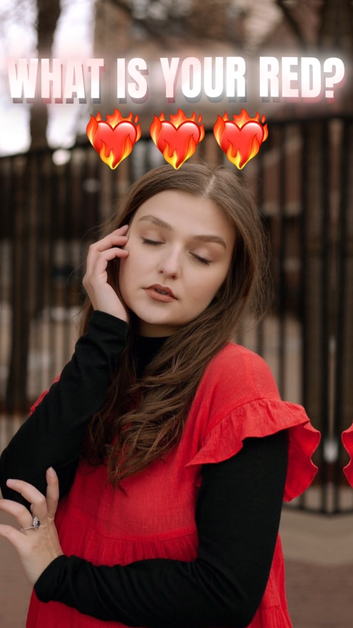 Affichage de vêtements battant le style TikTok
