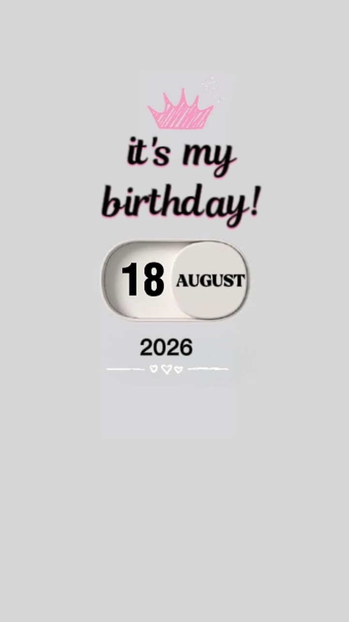ANNIVERSAIRE LE 18 AOÛT 