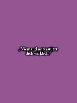 niemand unterstützt
