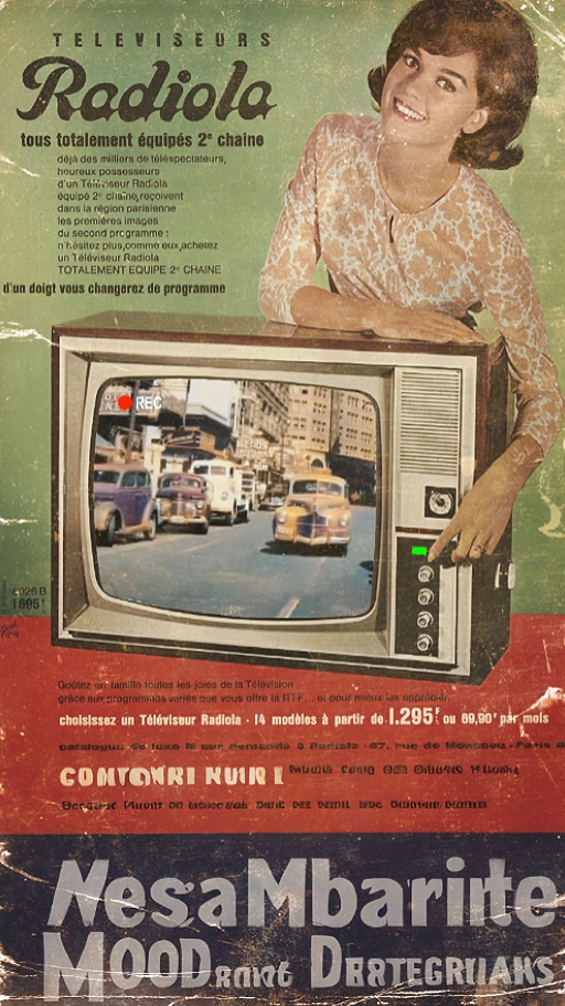 오래된 TV 