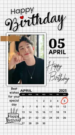 HBD 5 APRIL 2025
