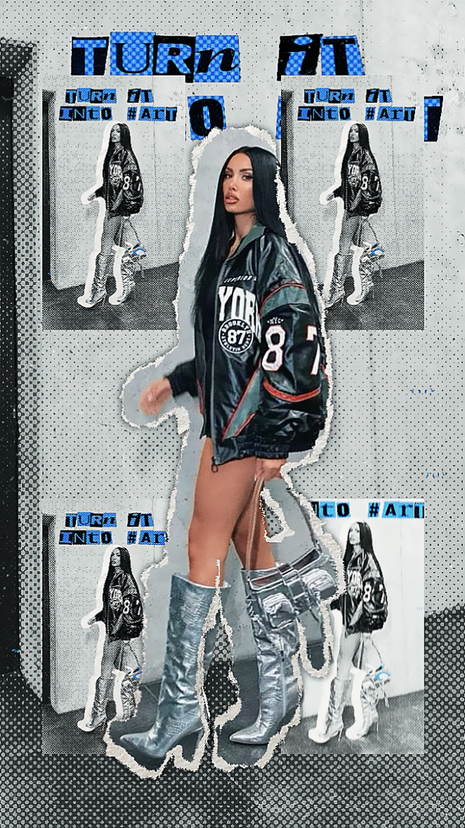 efek cutout x