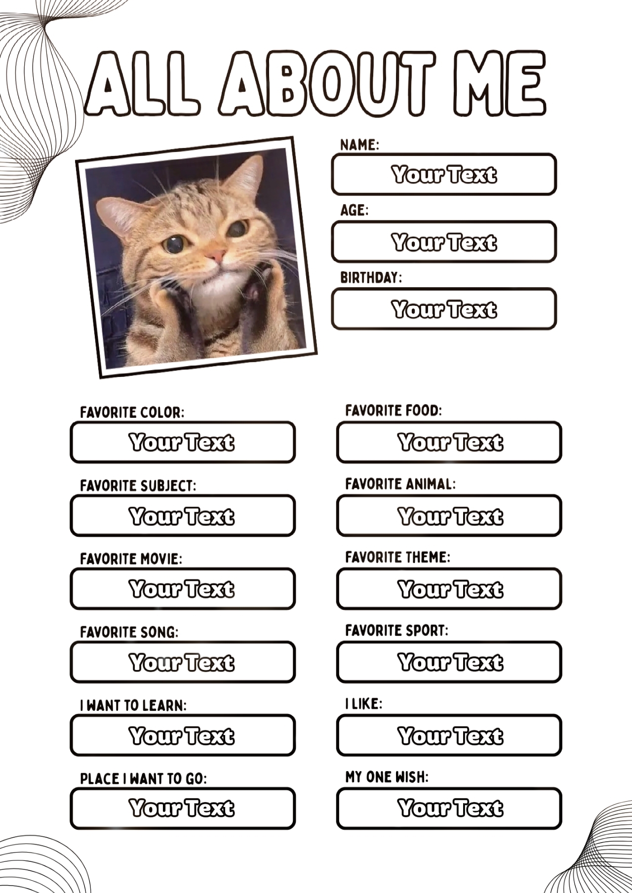 All About Me