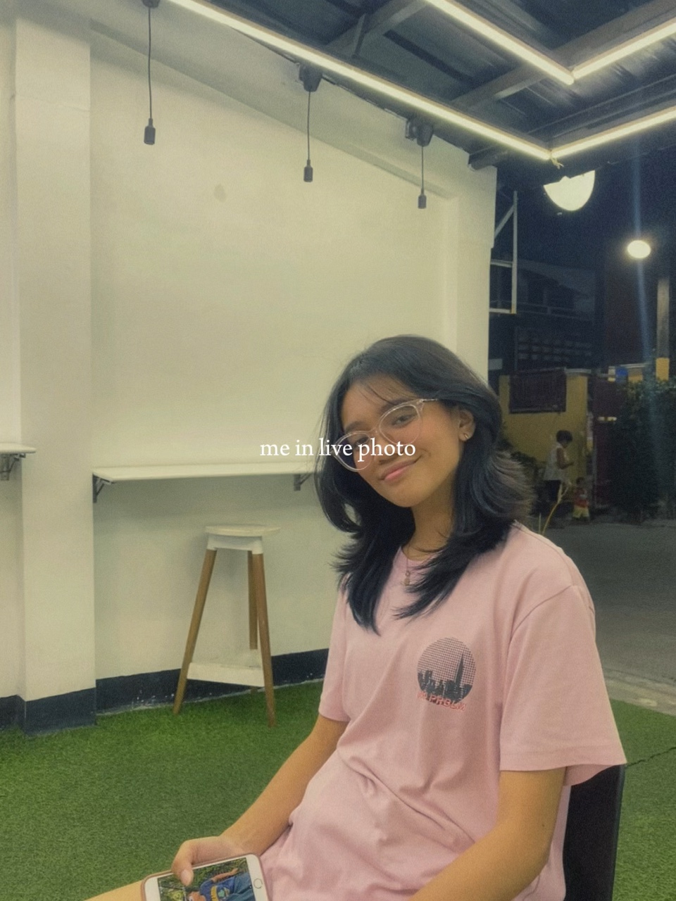 me in live photo