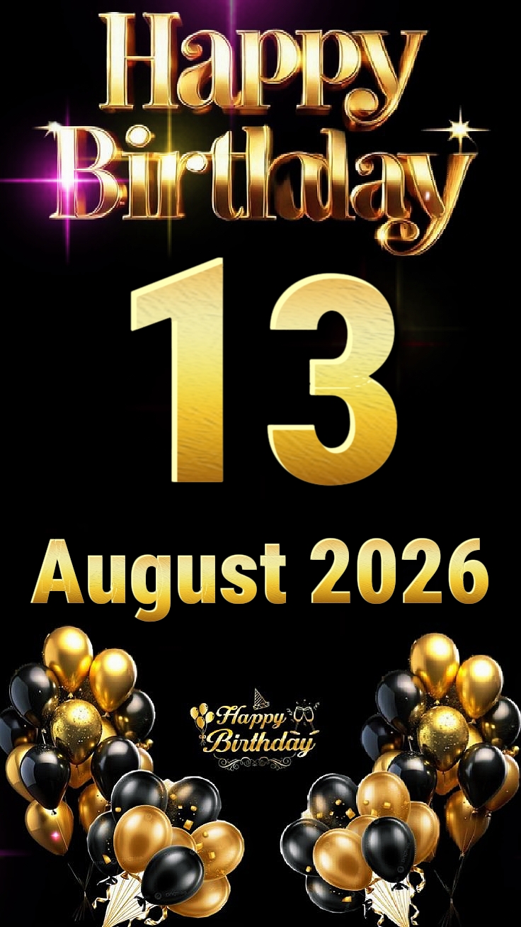 8월 13일 생일 