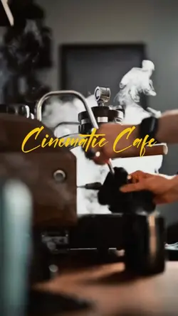 Cinematic cafe
