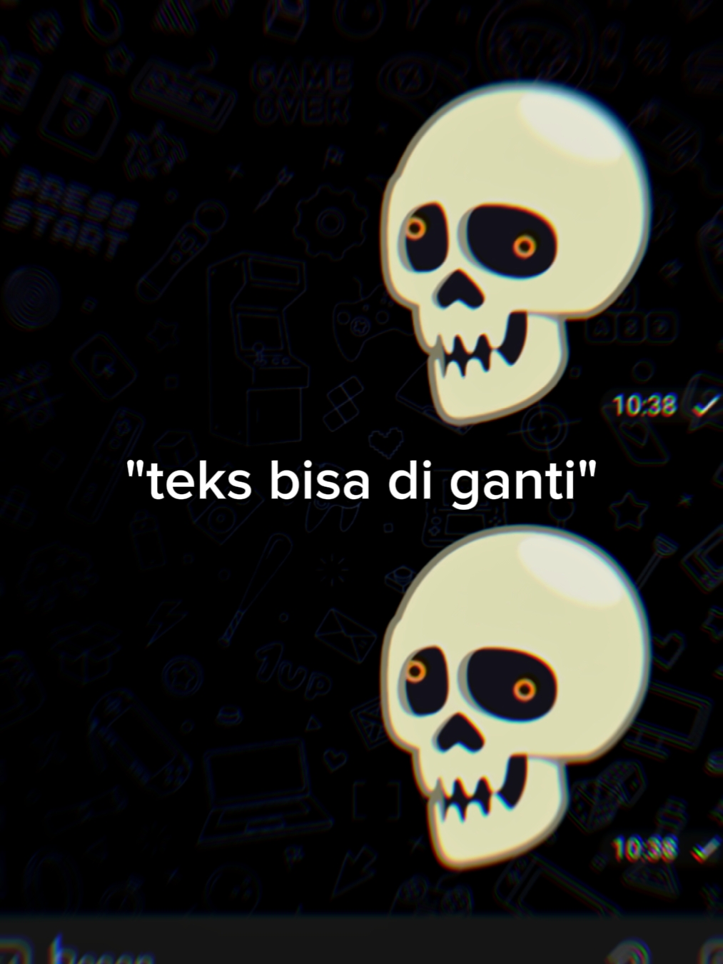 teks bisa diganti