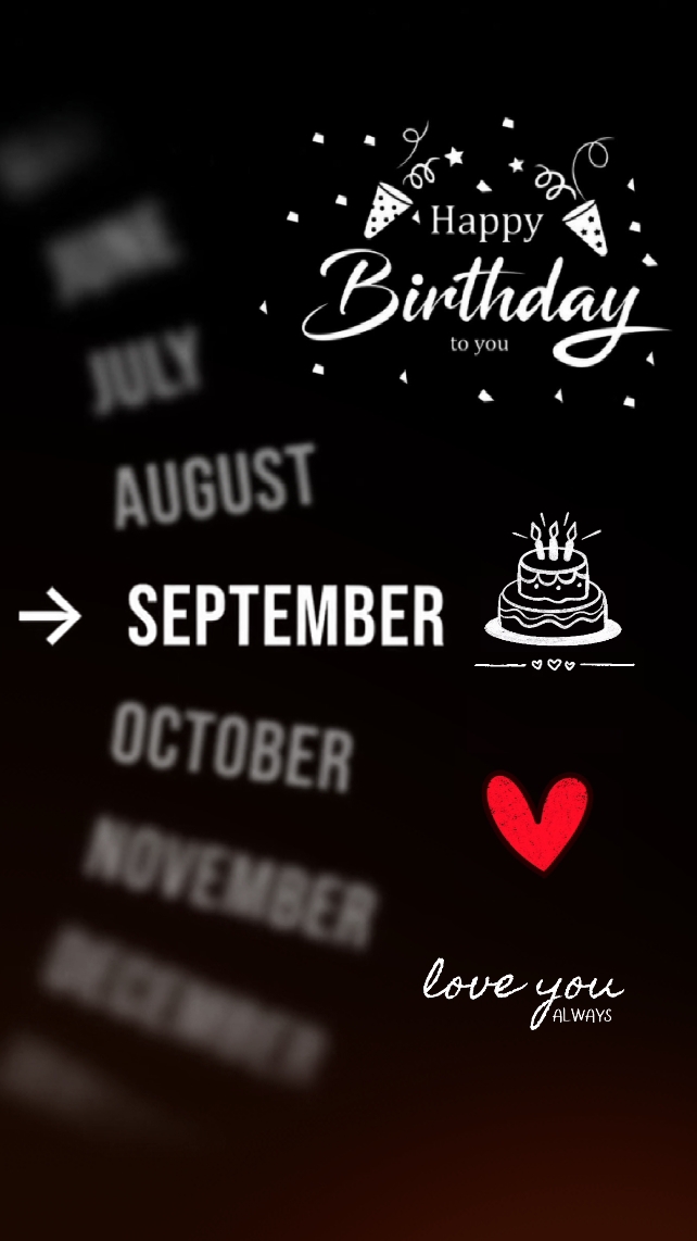 B'day September Son