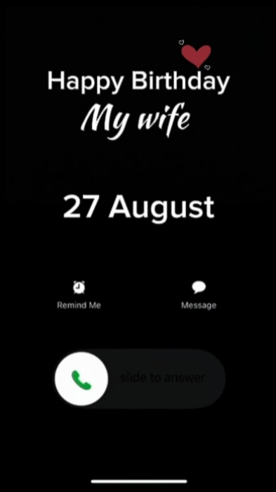HBD Wife 27 August