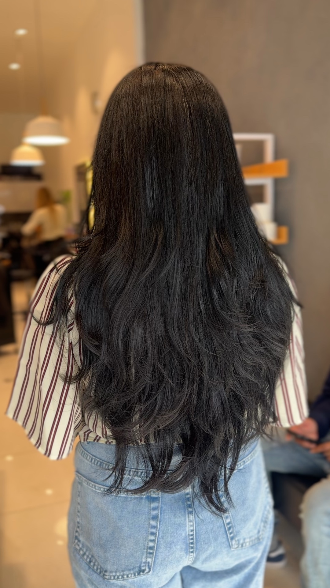 Coupe en couches longues