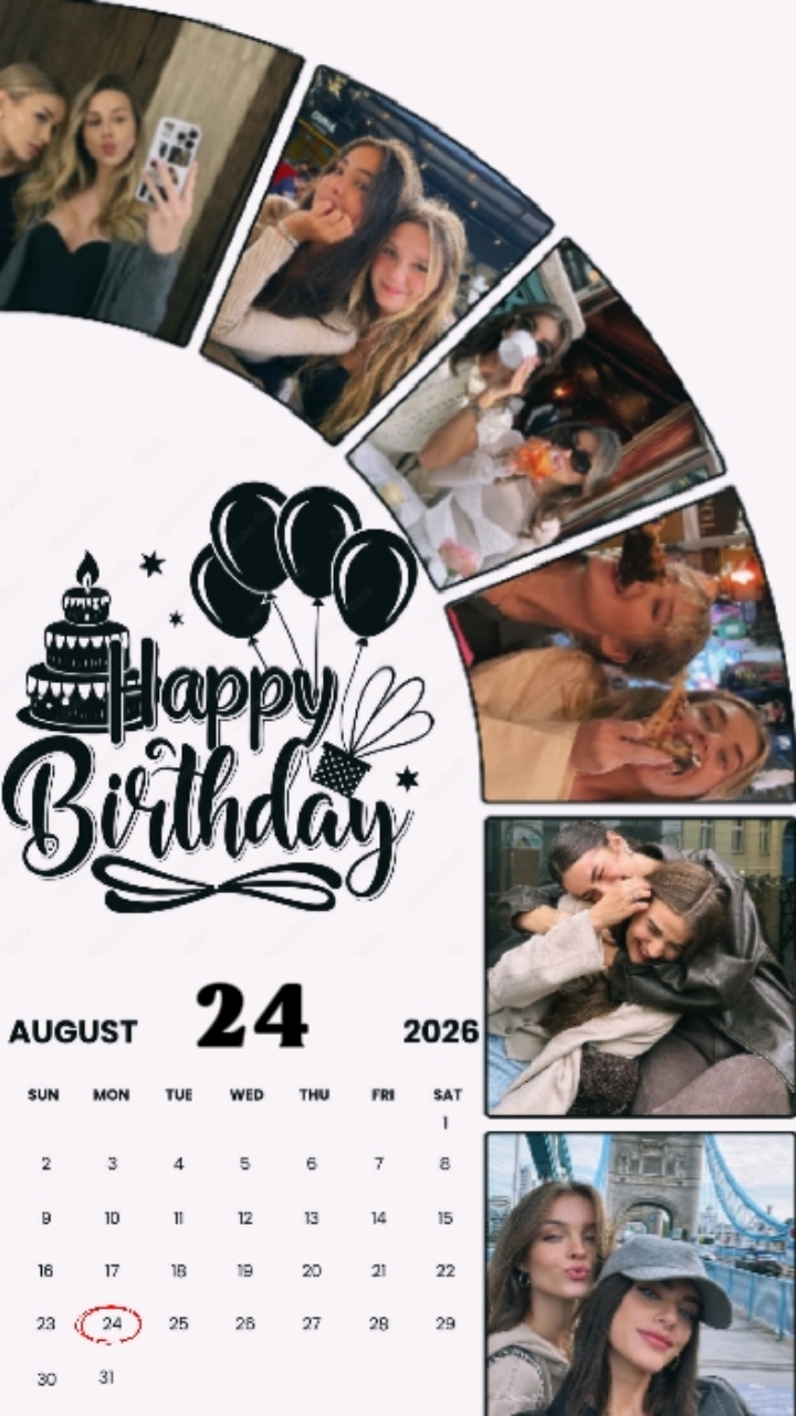 BIRTHDAY 24 AUGUST 