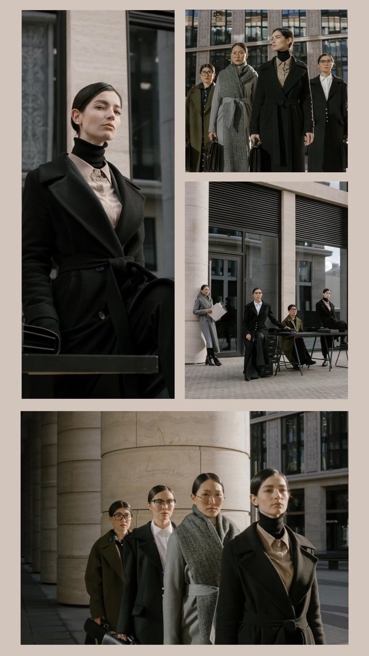 Présentoir formel de vêtements pour femmes
