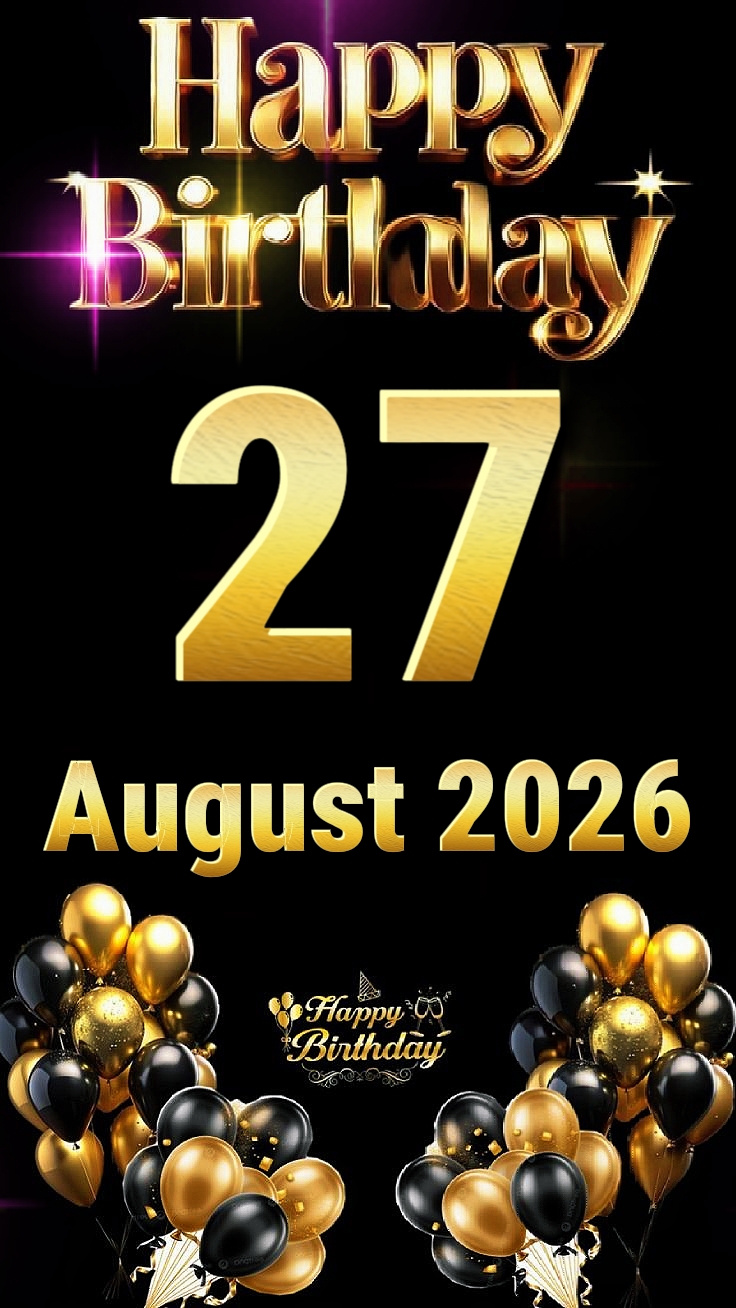 Ulang tahun 27 Agustus 