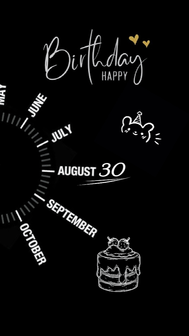 CUMPLEAÑOS HIJO 30 DE AGOSTO