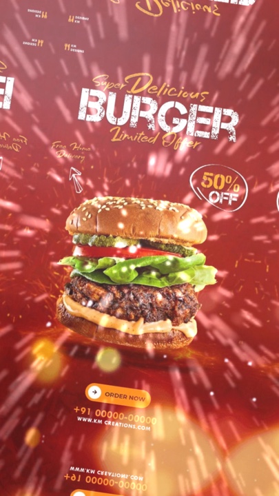 Selebaran Poster Makanan 