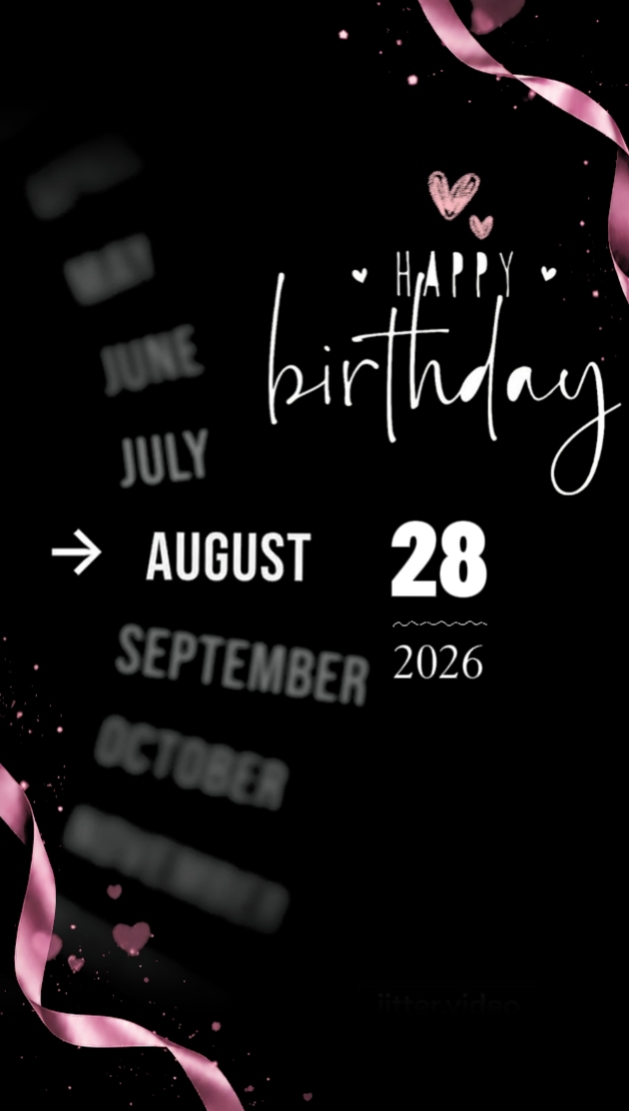 HBD 28 AUGUST