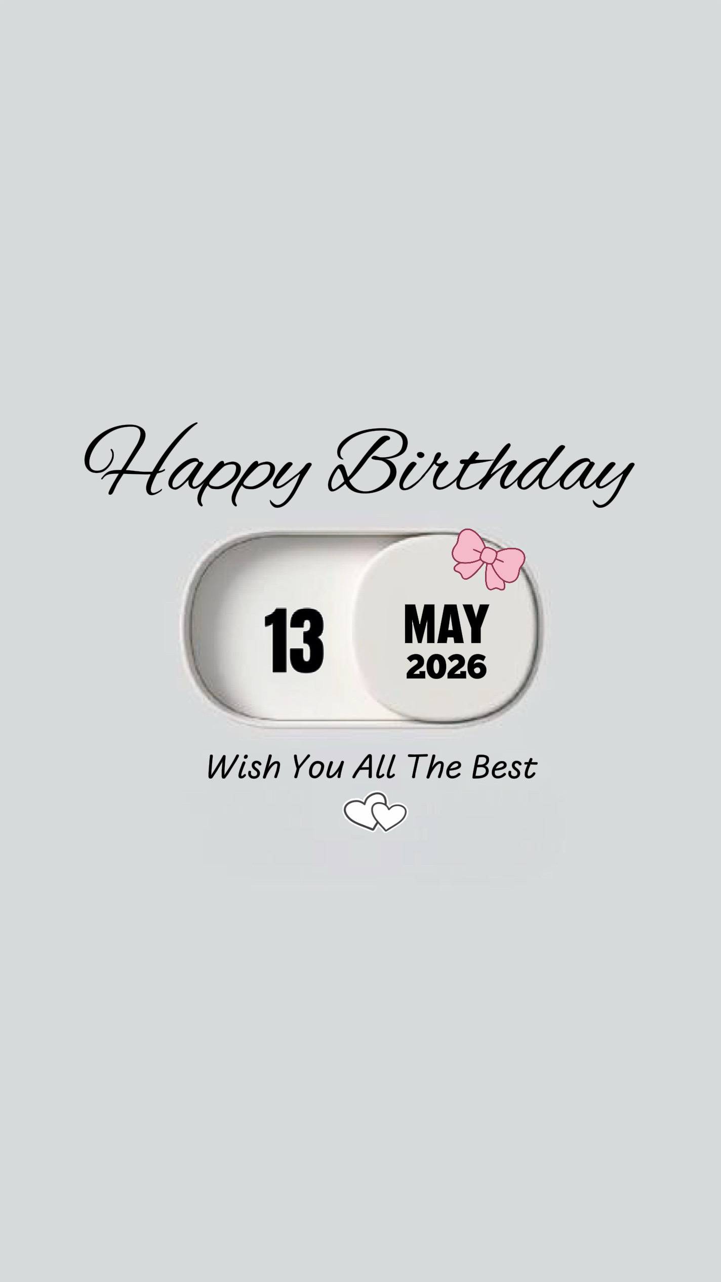 BDAY SISTER 13 MAY
