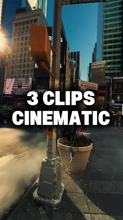 3 Clips Cinématique 
