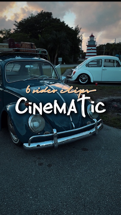 6 clips vidéo